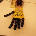 Mounted fingers and servos