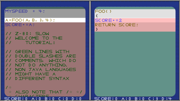 A Code Breaker Screenshot that highlights the terminal making a function call.